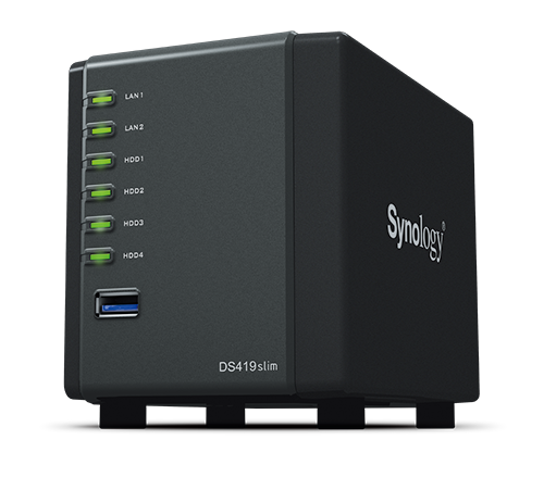 Synology Introduces DiskStation DS419slim