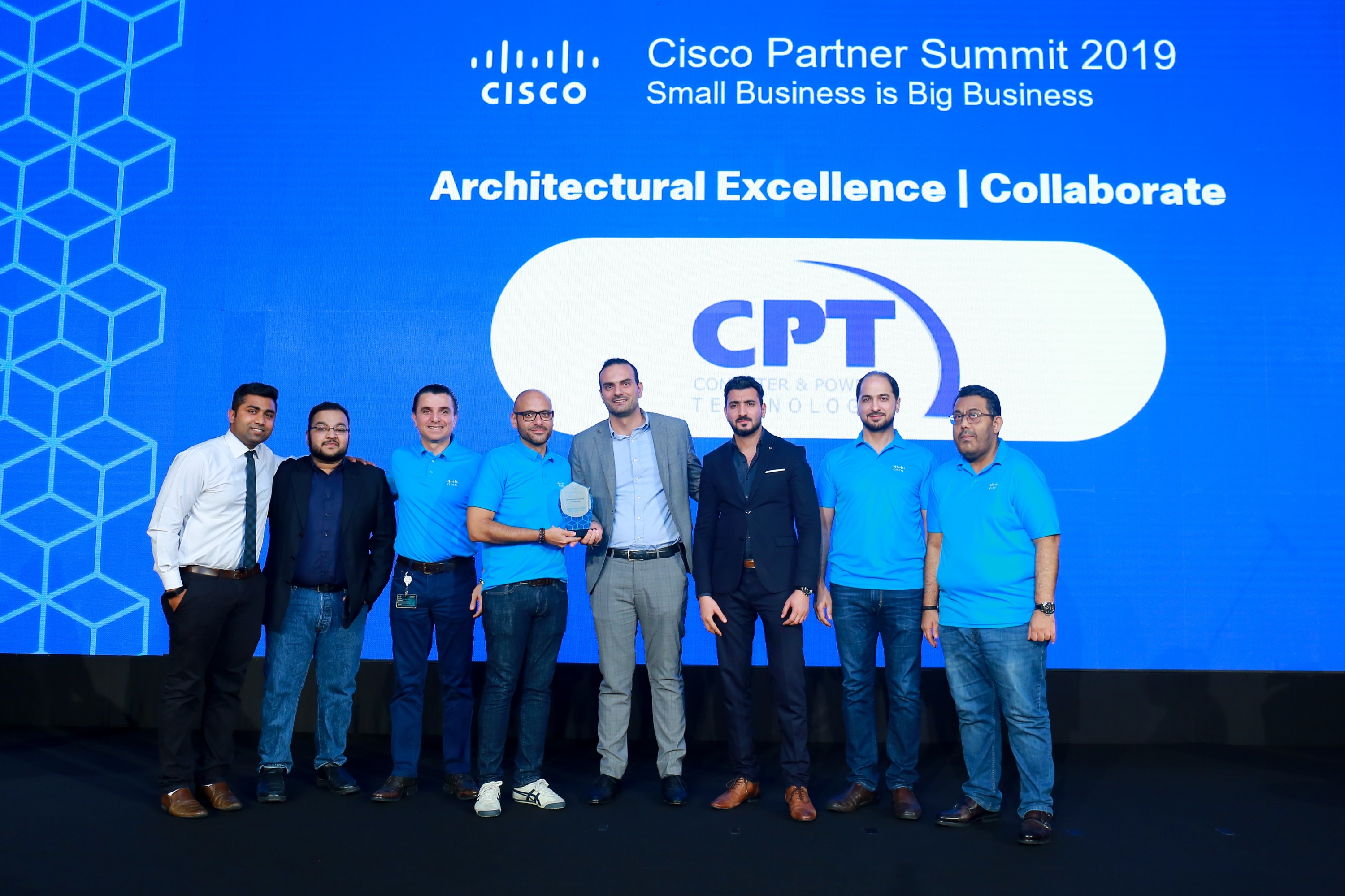 CPT receives Cisco Collaborate Architectural Award