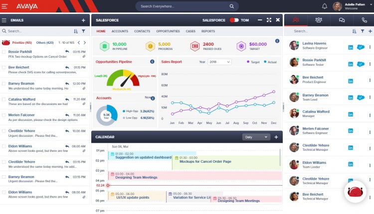 Avaya Demos Avaya IX Workplace Unified Communications Portfolio