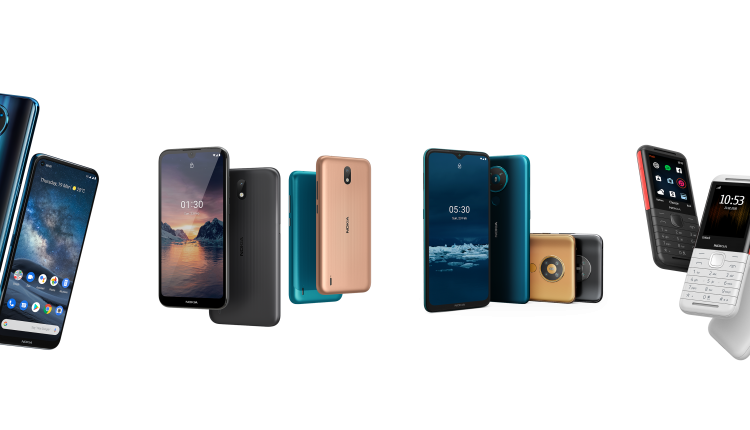 nokia 5G smartphones