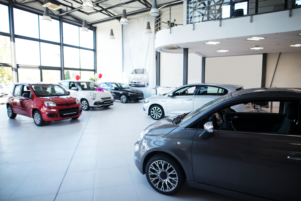 car showroom automotive