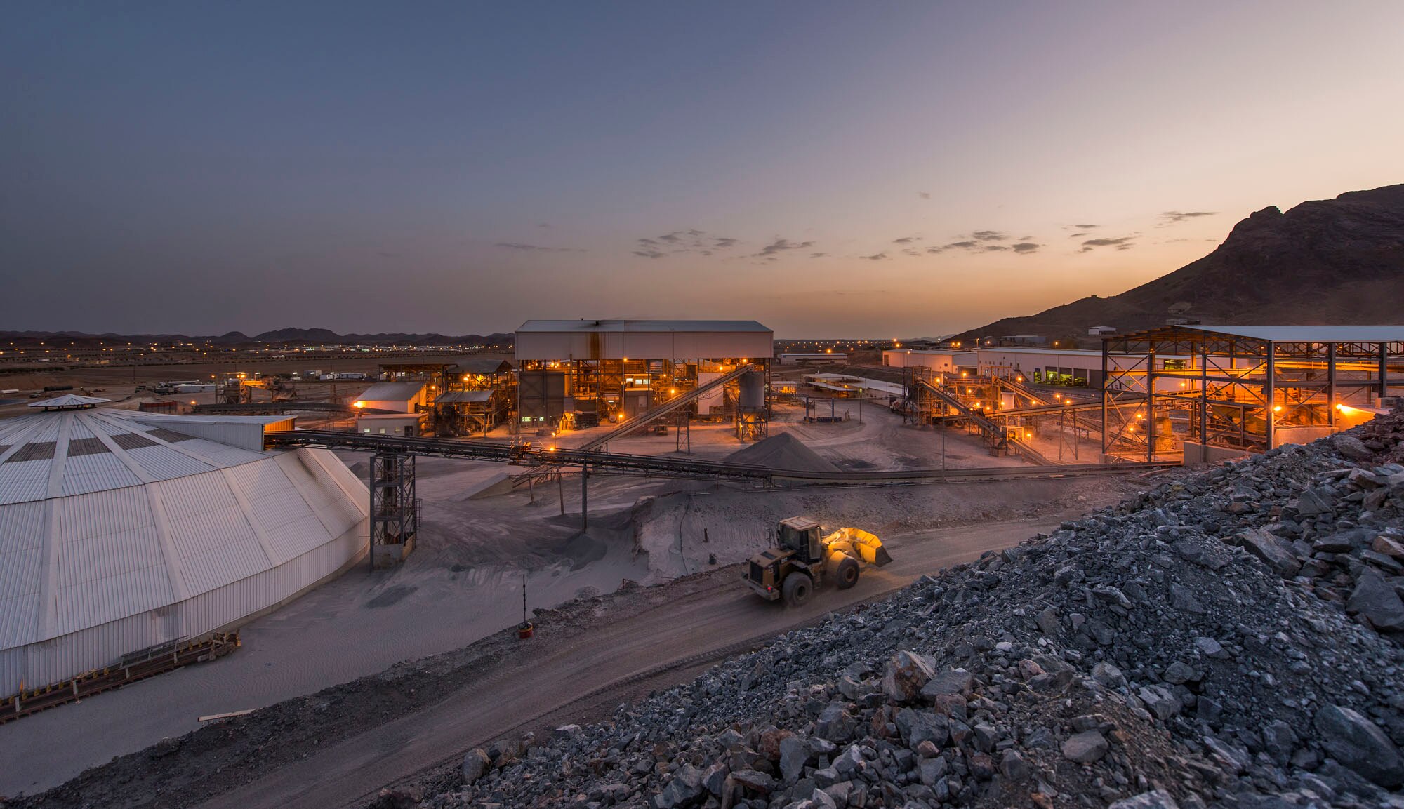 Saudi Arabia mining Oracle