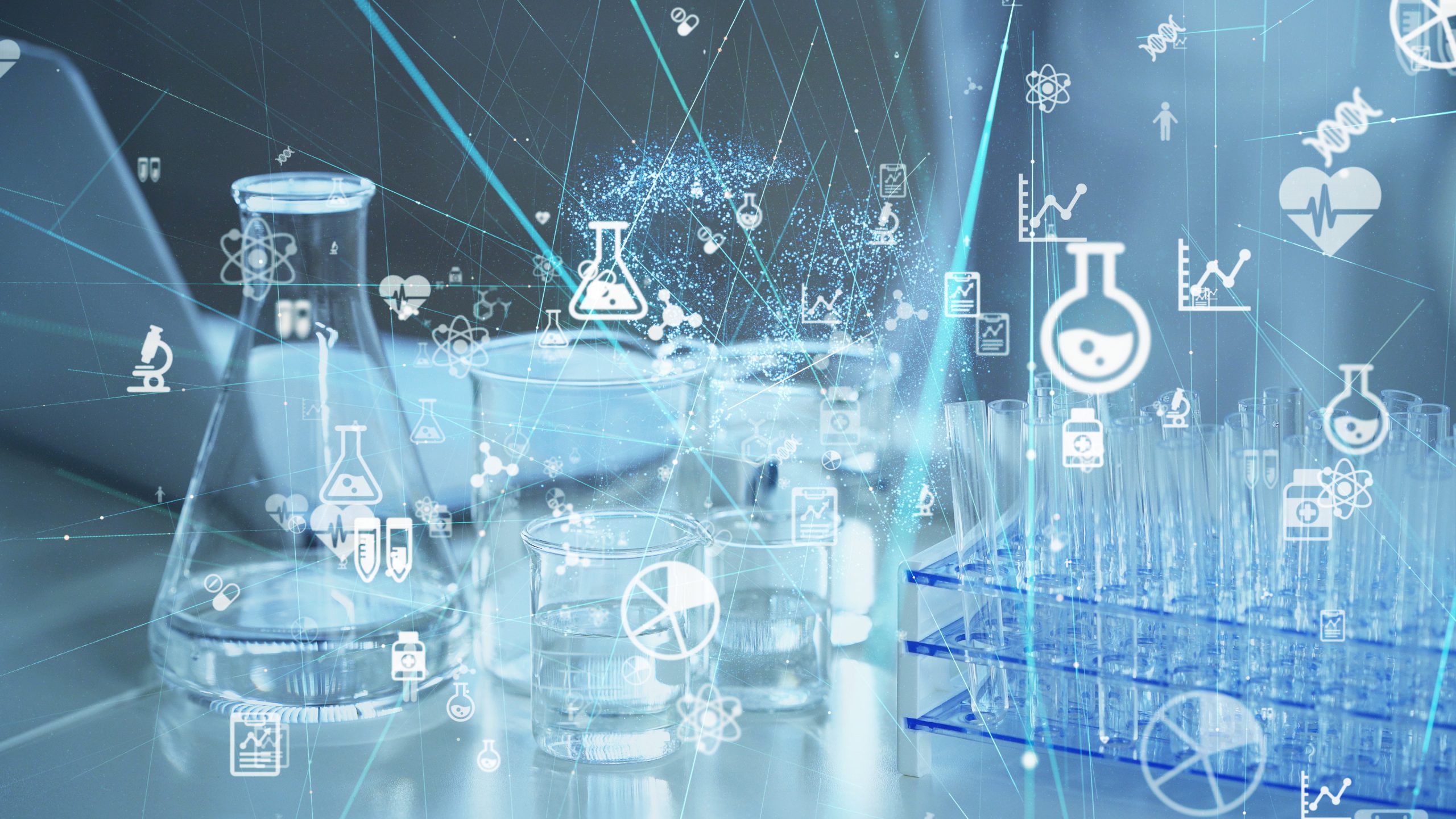 drug research healthcare digital AI