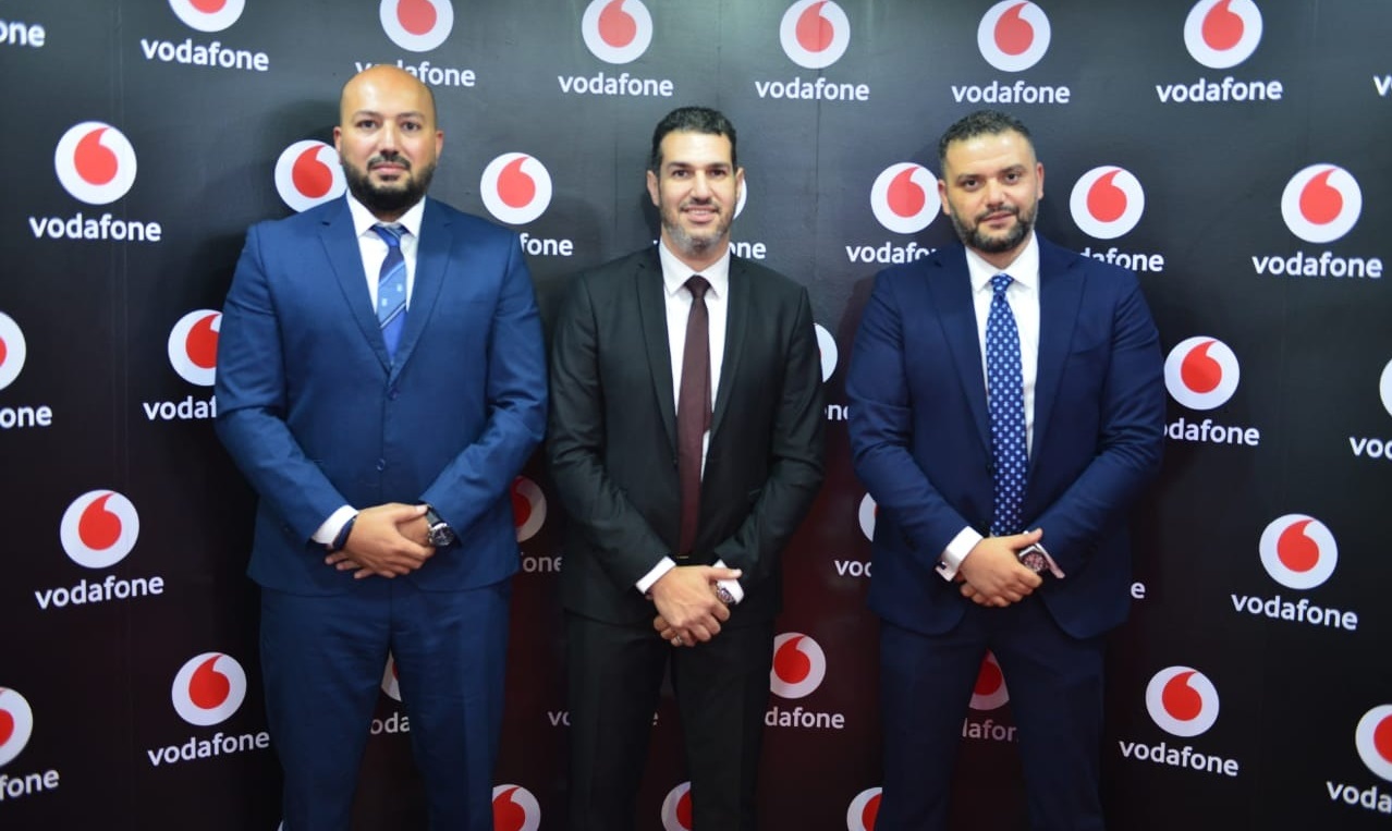 (L to R): Osama Mortada, CorporateStack; Ahmed Sedky, Vodafone and Mohamed Abdin, CorporateStack