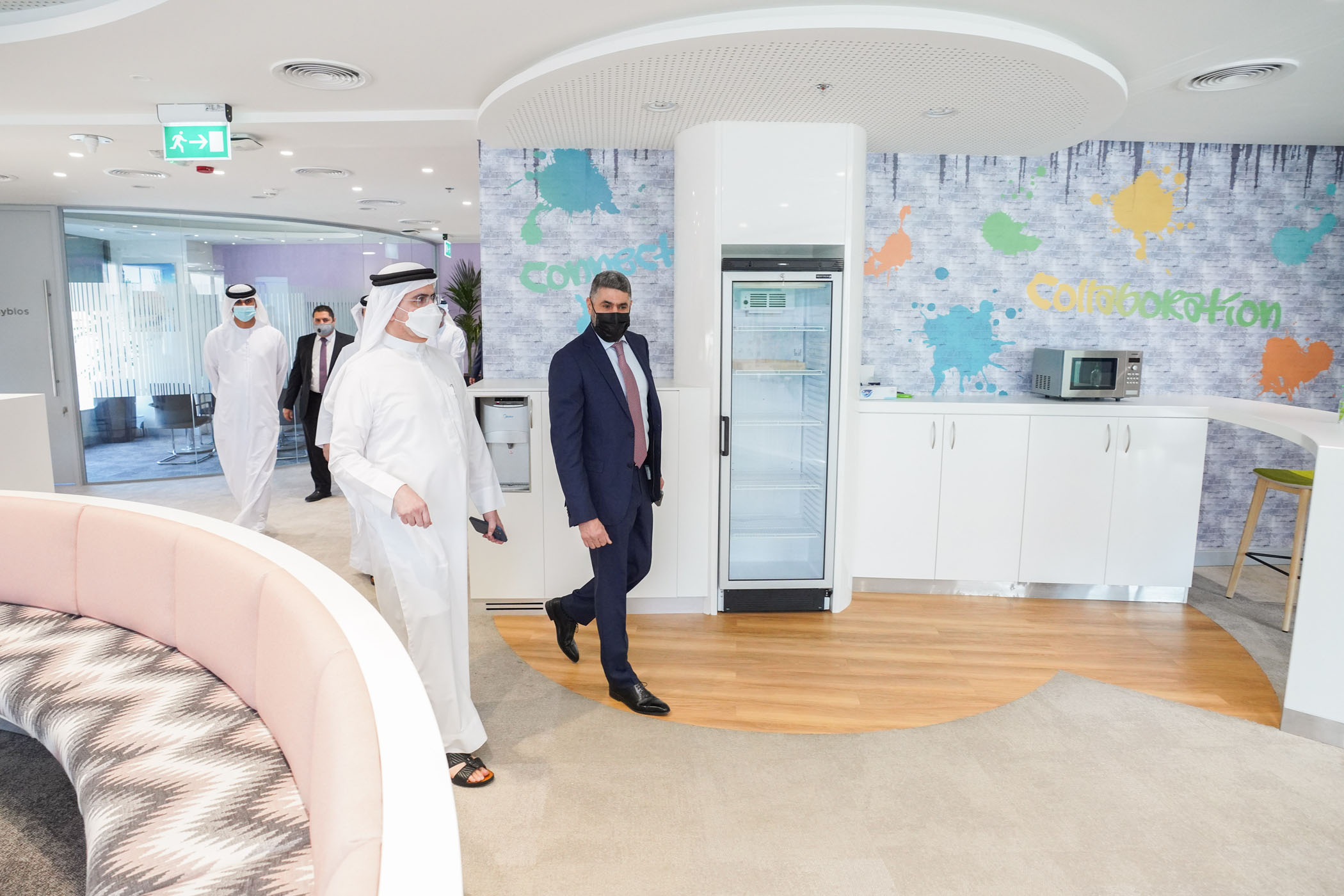 HE Saeed Mohammed Al Tayer tours VMware's expanded office