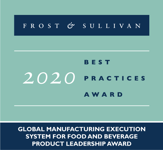 AVEVA Frost and Sullivan Product Leadership Award Logo