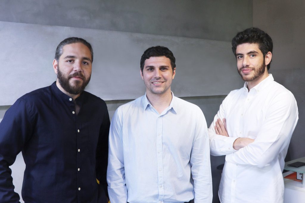 (L-R) Tarek Bayaa, Co-Founder & Chief Commercial Officer; Brian Habibi, Co-Founder and CMO; and Talal Bayaa, Co-Founder and CEO at Bayzat