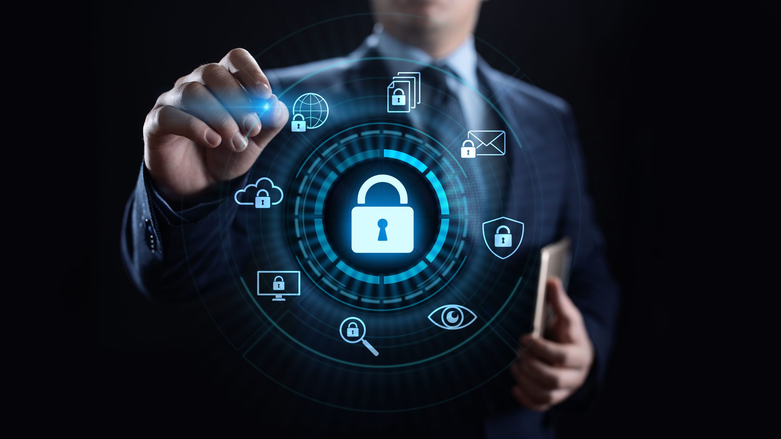 cyber cybersecurity lock security digital