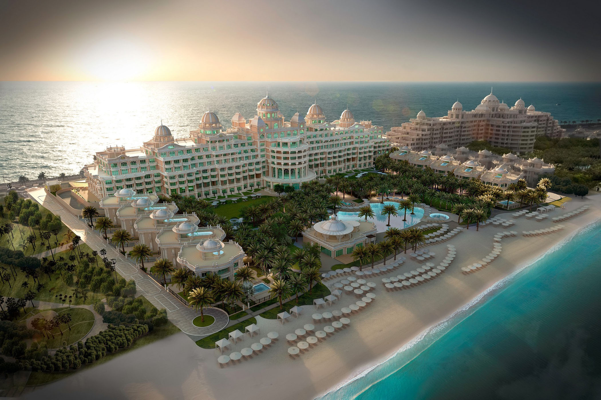 Raffles The Palm Dubai- Aerial Exterior 1 Accor Infor