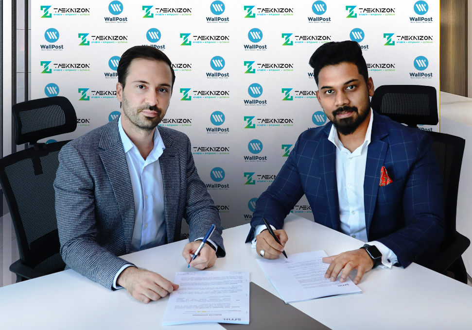 Taeknizon Inks Deal with WallPost Software