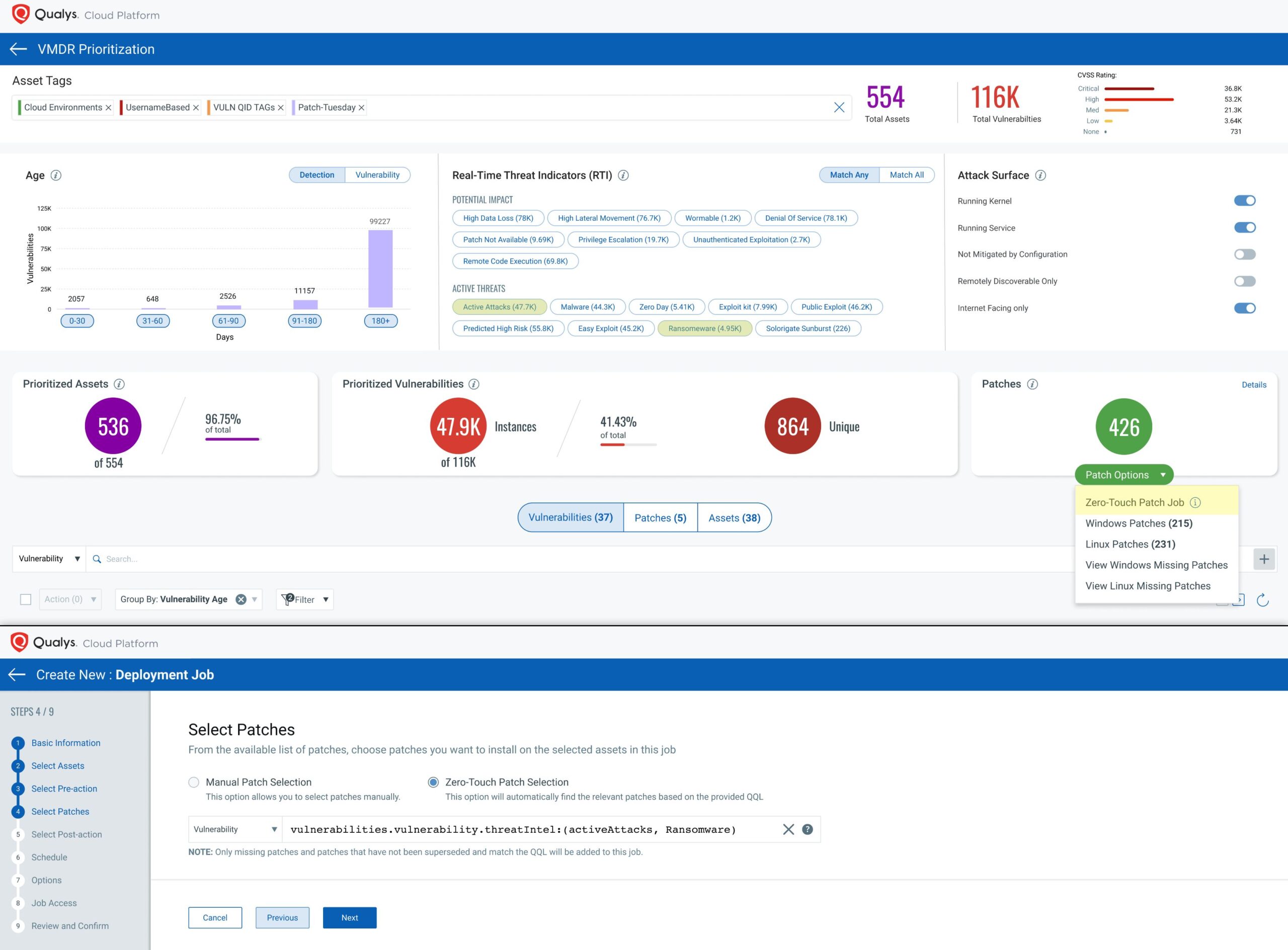 Qualys Patch Management with Zero-Touch Automation