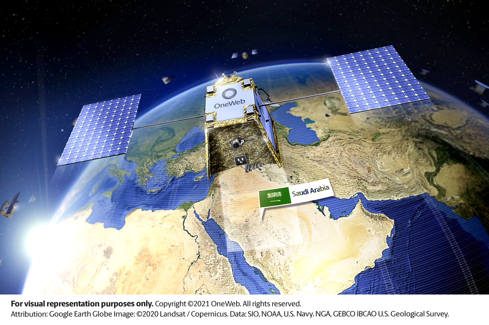 OneWeb Service Rollout - Satellite - SAUDI ARABIA