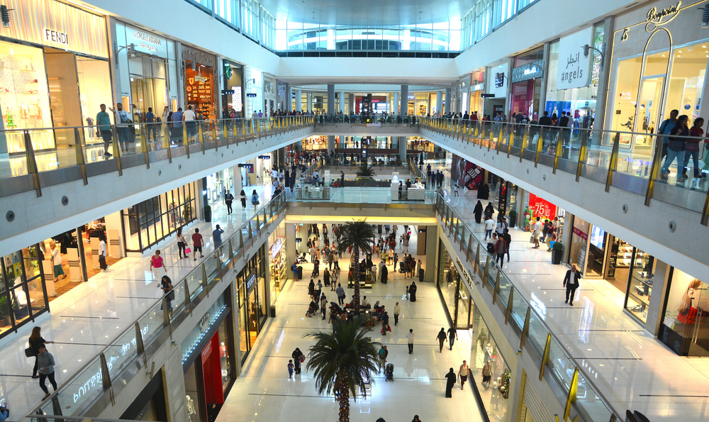 Dubai mall retail shopping retailer