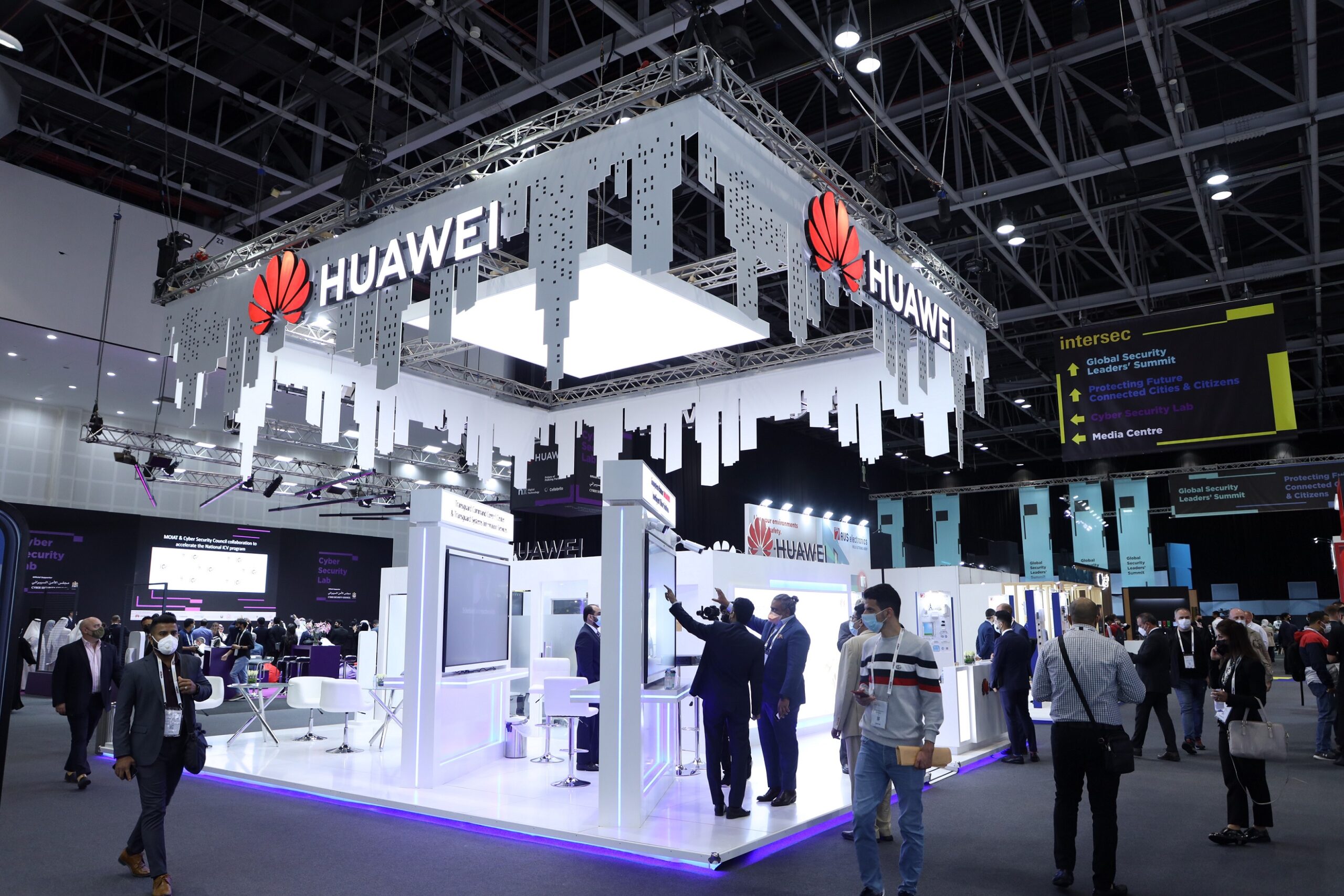 Huawei Booth @Intersec