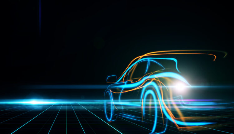 electric vehicle digital car auto automotive