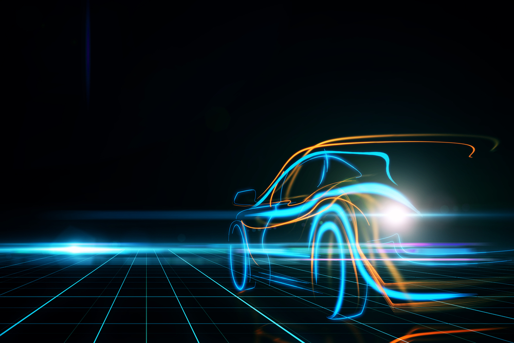 electric vehicle digital car auto automotive