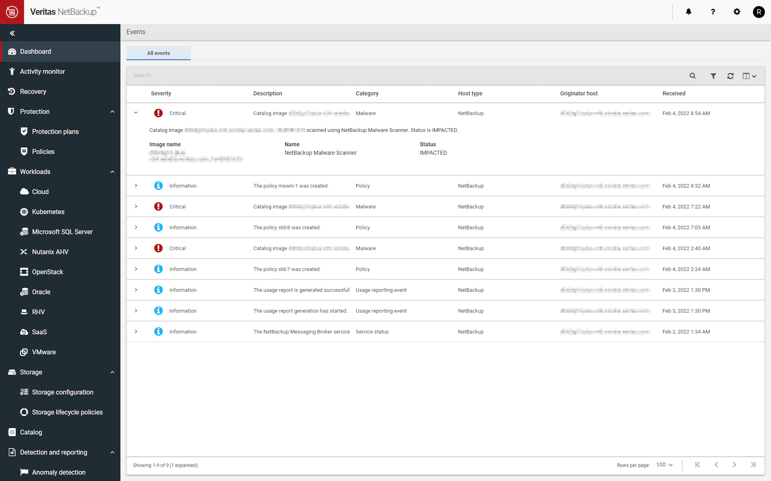 NetBackup Malware Scanner