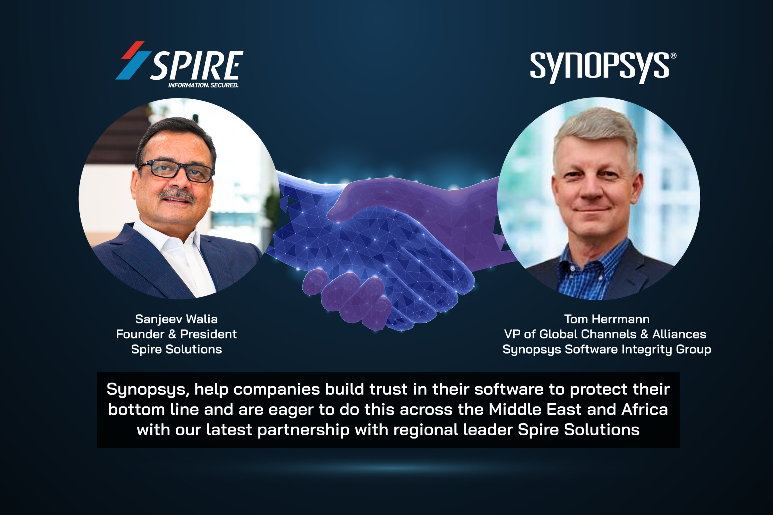 Synopsys Teams up with Spire Solutions to Minimise Business Risks