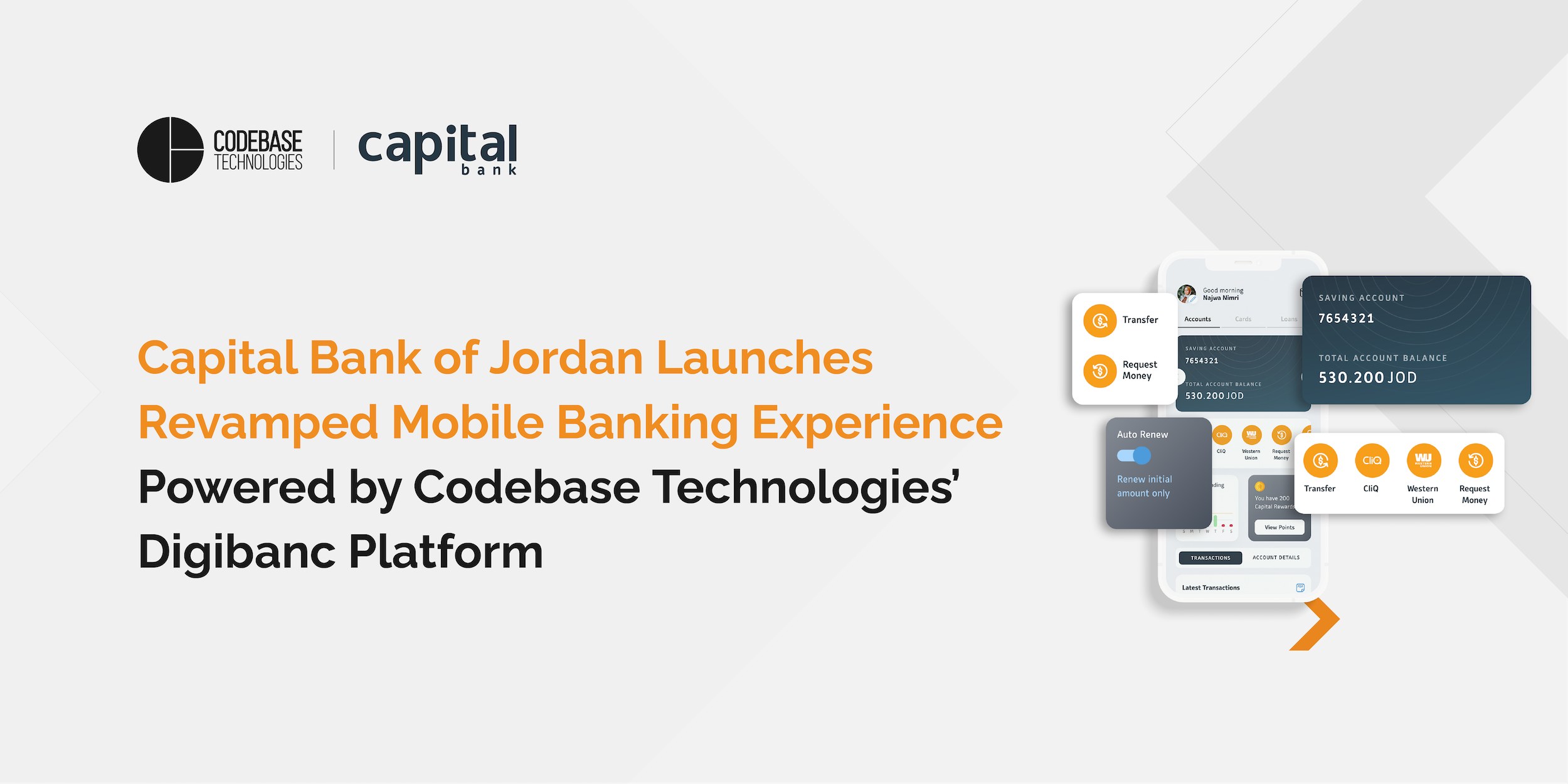 Capital Bank of Jordan Launches Revamped Mobile Banking Experience
