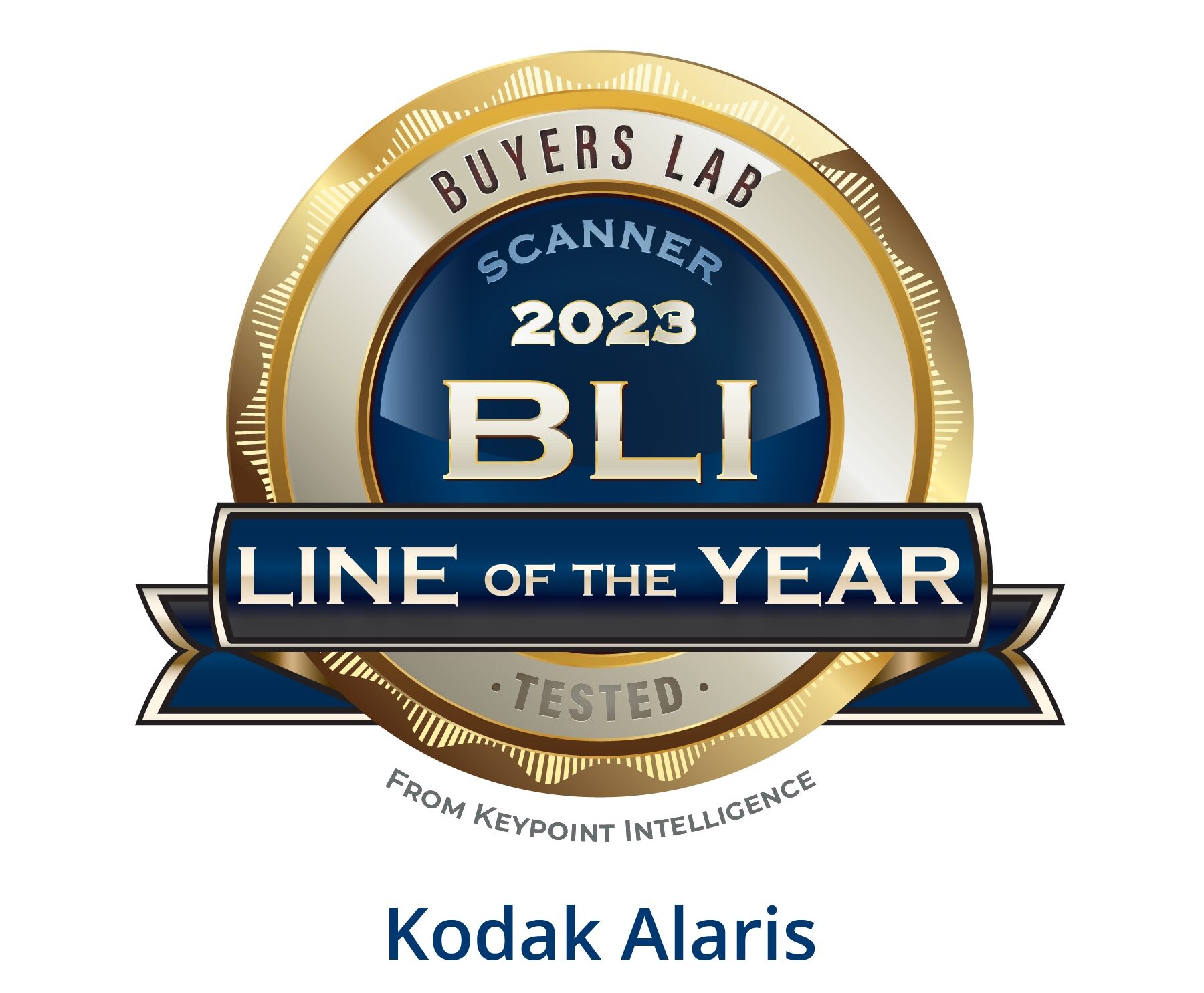 Kodak Alaris Earns BLI 2023 Scanner Line of the Year Award