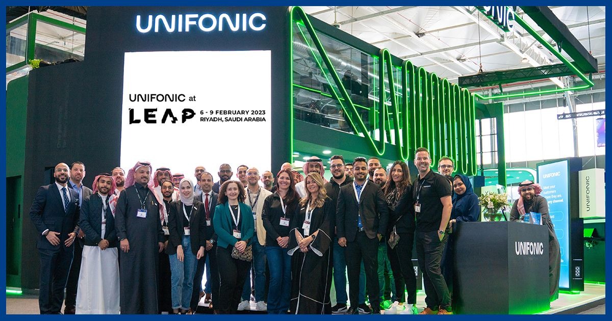 Unifonic showcases AI-powered solutions at LEAP 2023