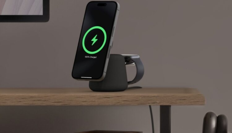 Station de recharge iPhone et Apple Watch 2-en-1, Belkin