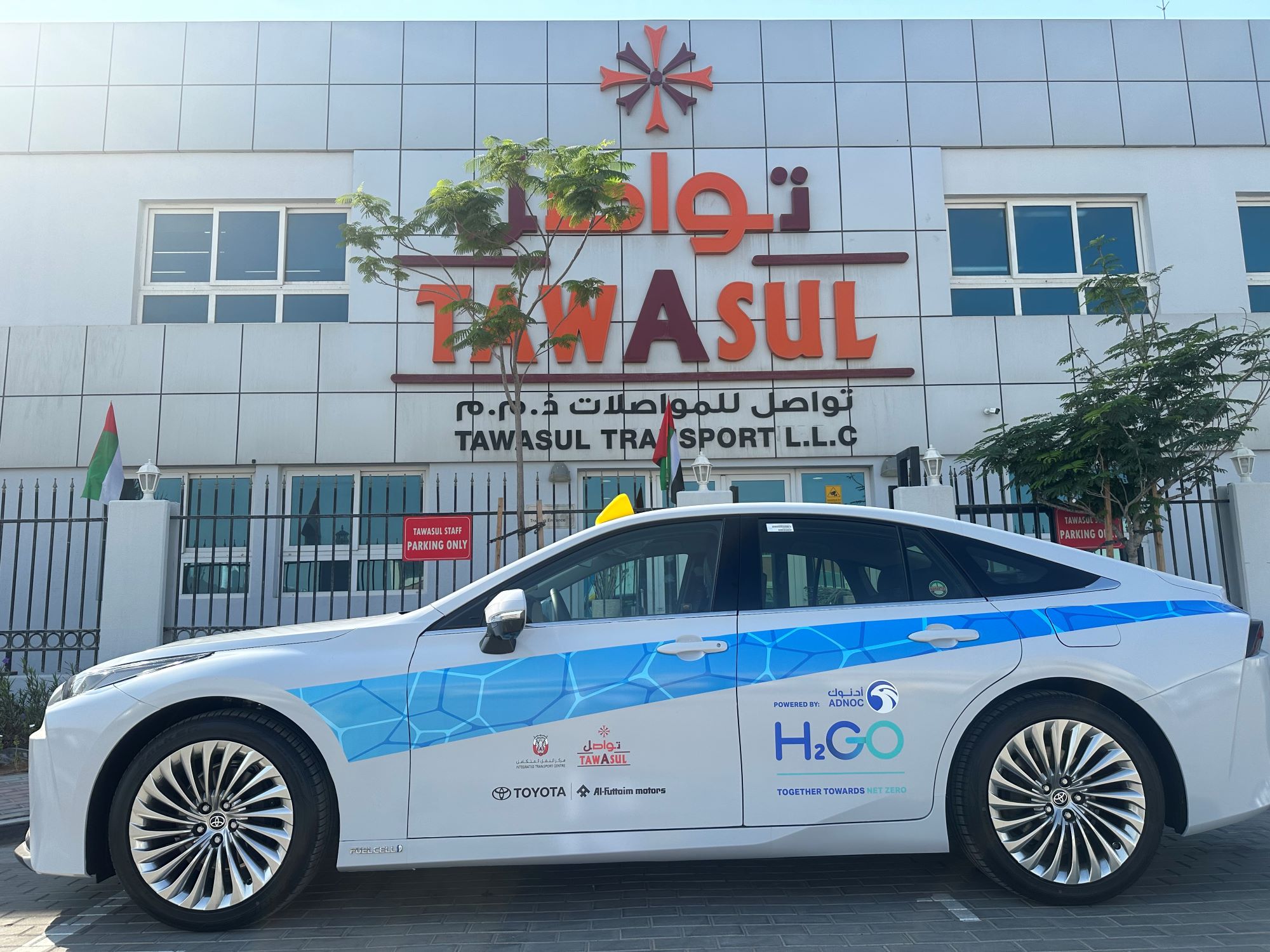 Tawasul Transport Drives Green Innovation by Launching First Hydrogen-Powered Taxi in Abu Dhabi