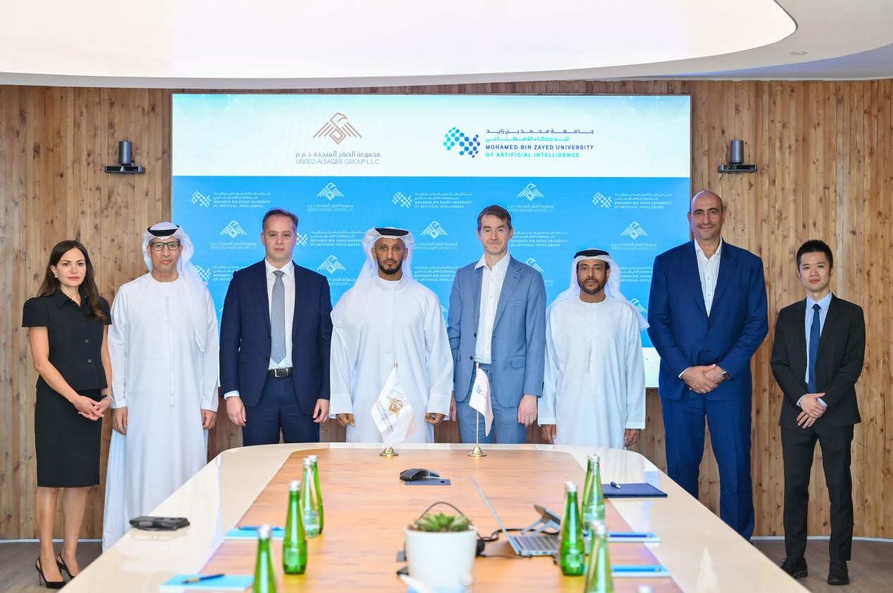 MBZUAI and United Al-Saqer Group sign research agreement to advance AI in healthcare