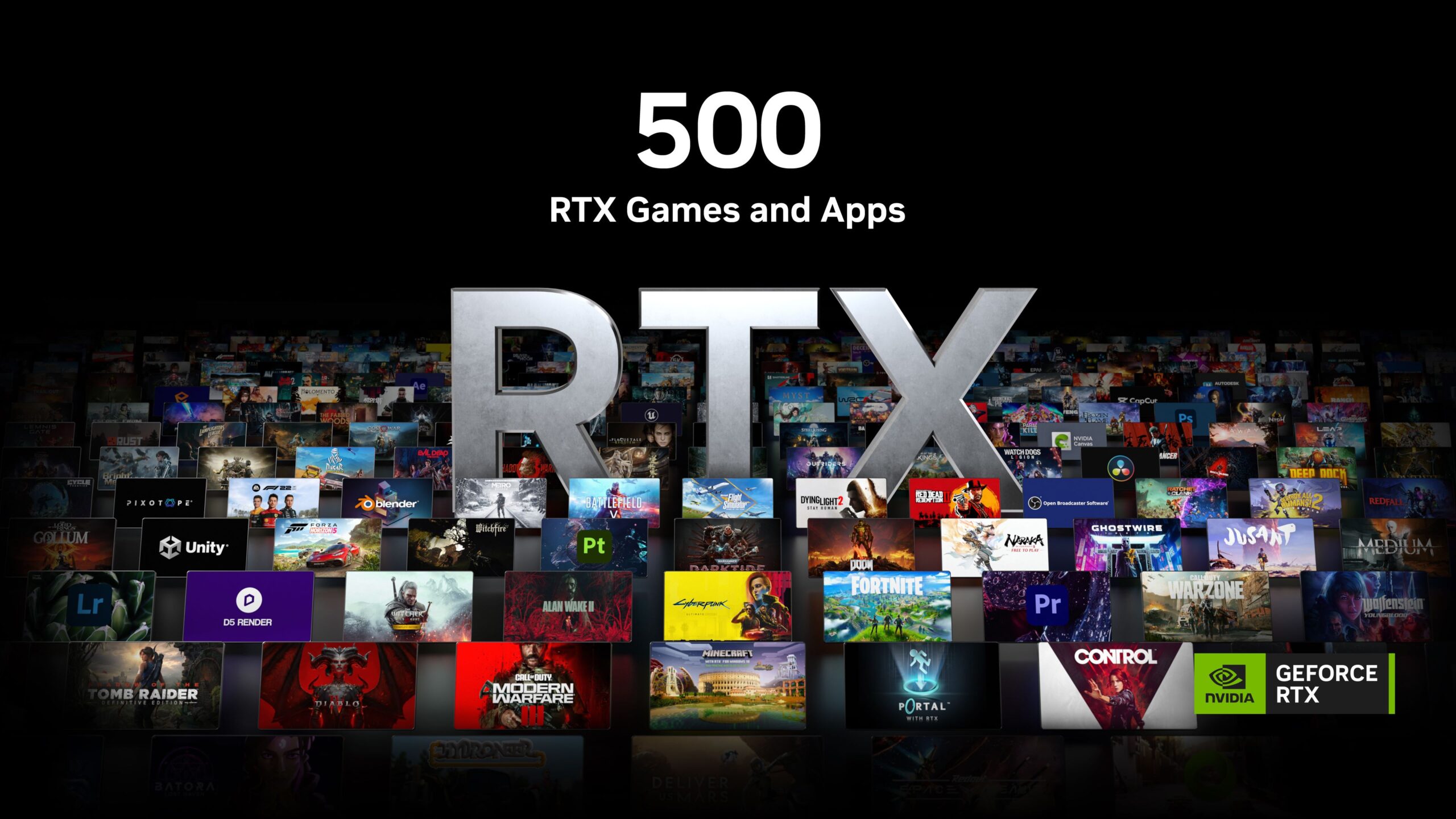 NVIDIA Surpasses 500 RTX Games and Applications