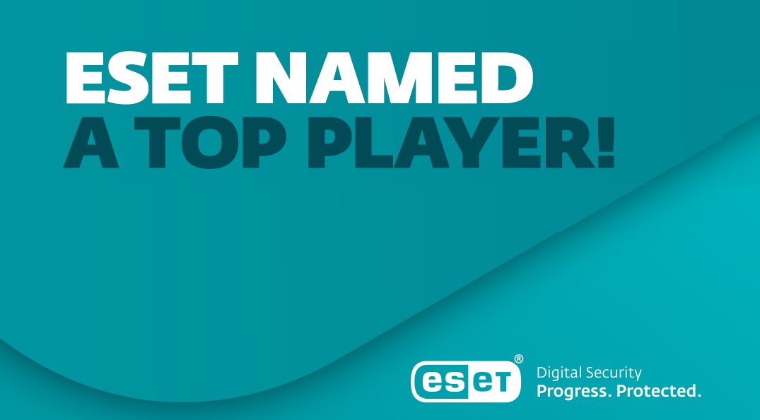 ESET has been recognised as a Top Player in Radicati Market Quadrant for the fifth consecutive year