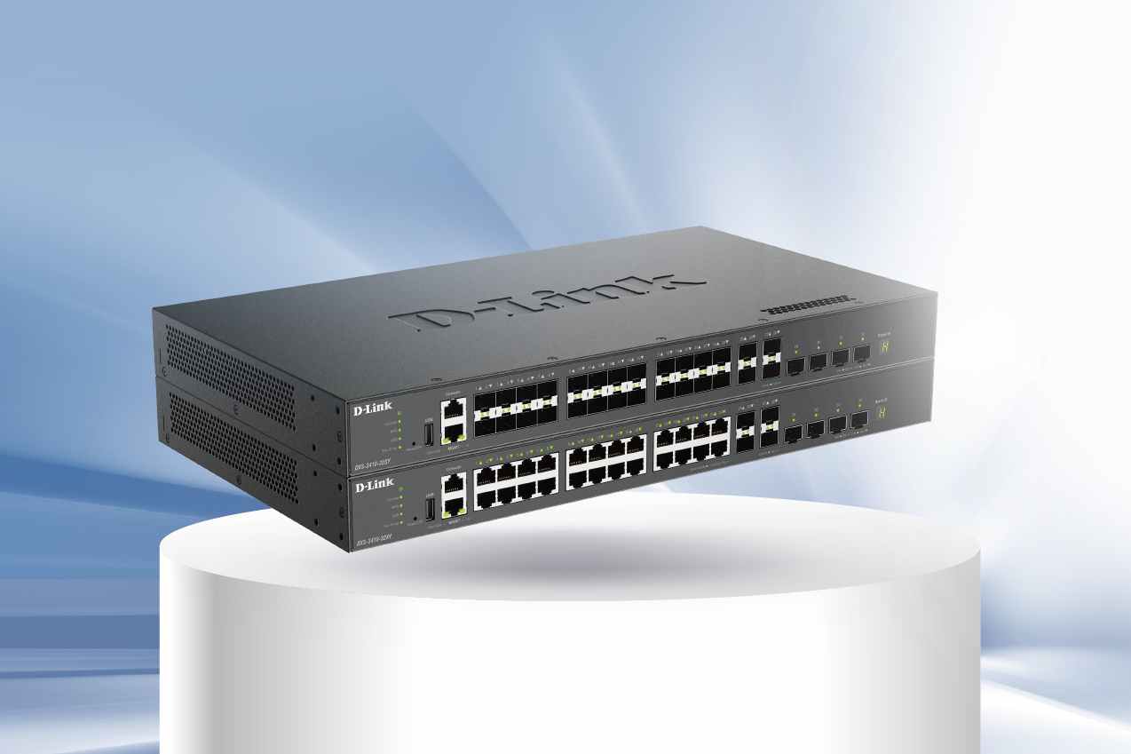 D-Link launches new 10G Layer 3 Stackable Switches for SMBs