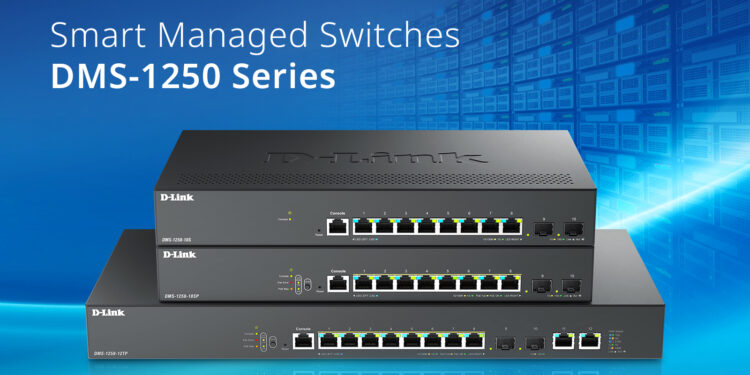 D-Link introduces new DMS-1250 Series Smart Switches