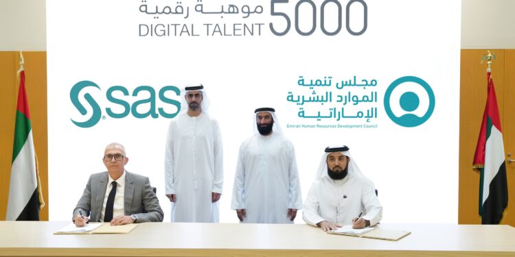 SAS partners with AI Office and EHRDC to train 5,000 Emirati students in future technologies