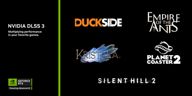 NVIDIA DLSS 3 & NVIDIA Reflex coming to new games and devices