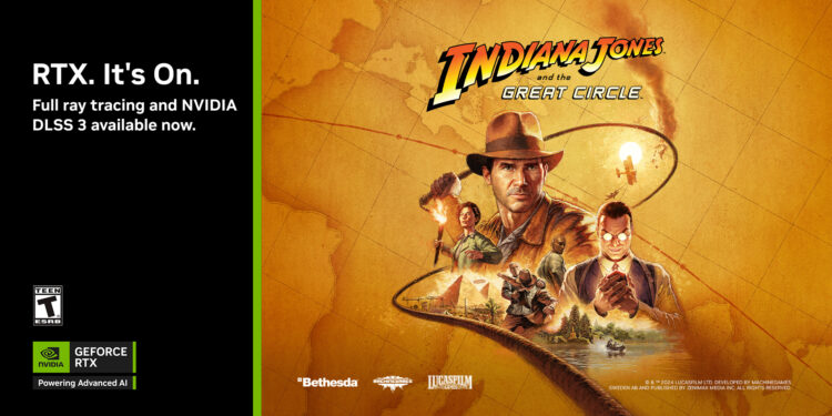 Indiana Jones and the Great Circle available now with NVIDIA DLSS 3 and Full Ray Tracing