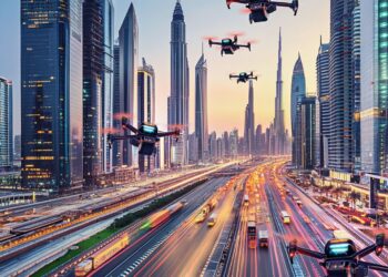 UAE begins mapping air corridors for air taxis and cargo drones