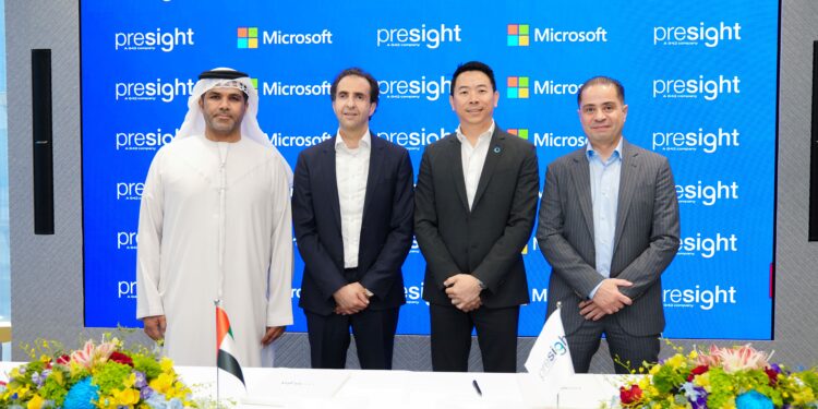 Presight, Microsoft to nurture next generation of AI startups