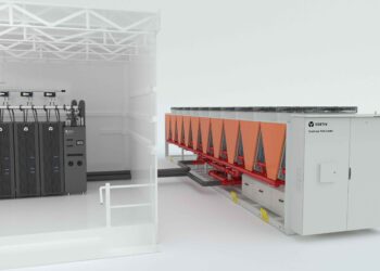Vertiv introduces new flexible, high-density heat rejection system