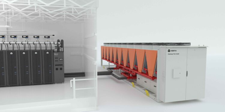 Vertiv introduces new flexible, high-density heat rejection system