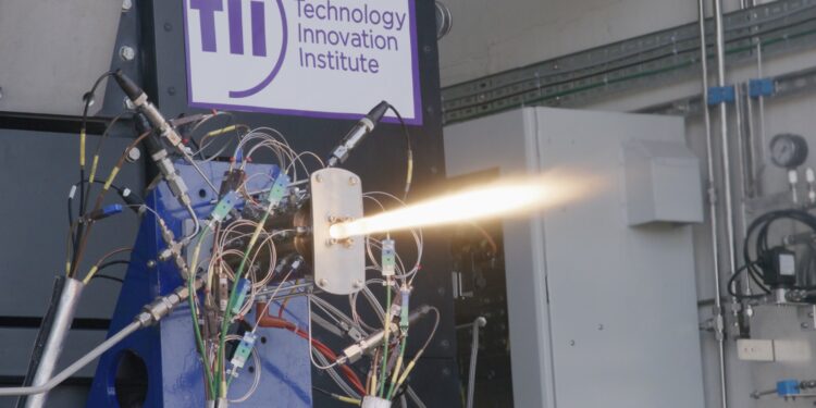 Abu Dhabi’s TII successfully fires UAE’s first liquid rocket engine