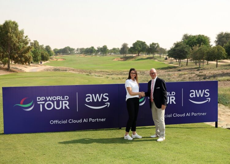AWS becomes the official cloud provider of the DP World Tour