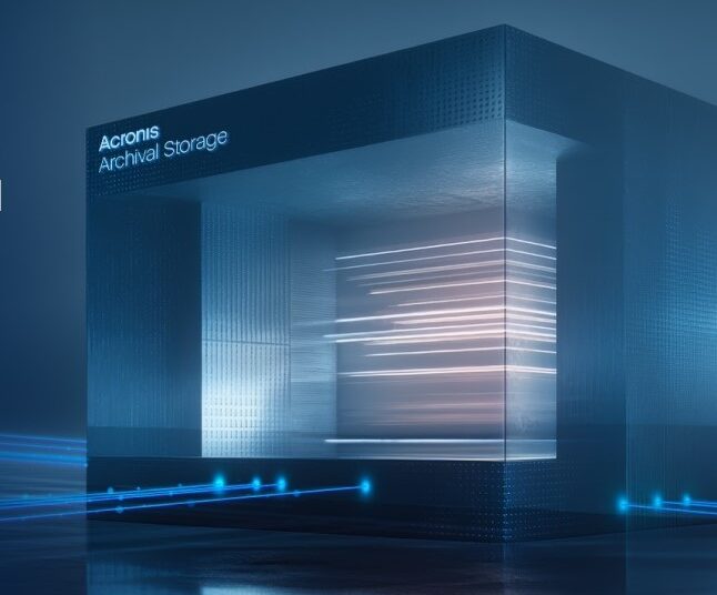New Acronis Archival Storage makes long-term data retention secure, affordable, and accessible