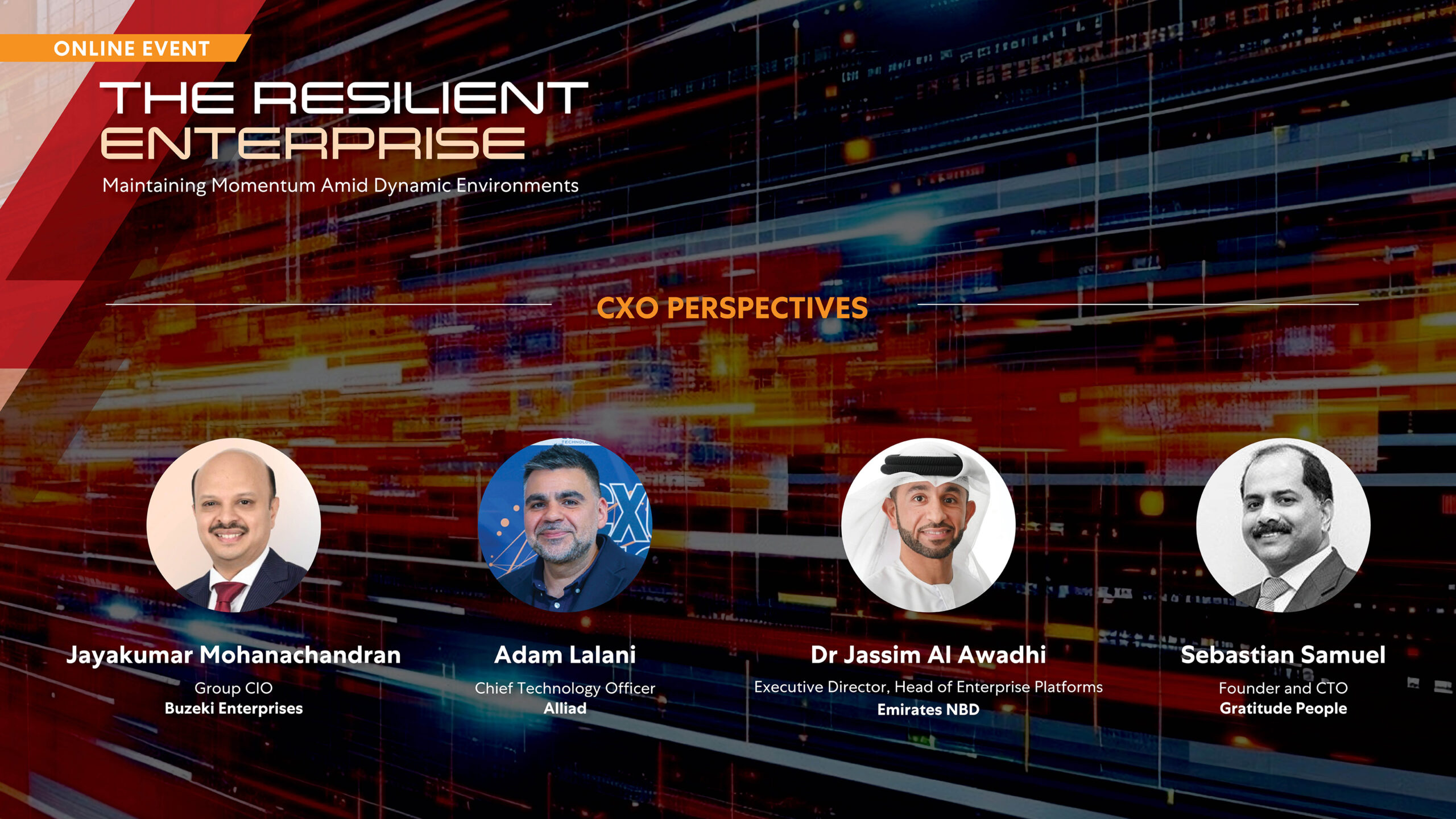 CXO Perspectives: The Resilient Enterprise | CXO Insight Middle East