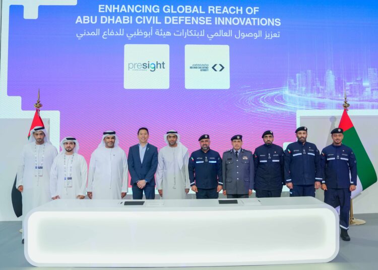 Presight, Abu Dhabi Civil Defence Authority to drive AI innovation in public safety