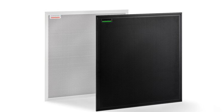 Shure introduces new ceiling array microphones