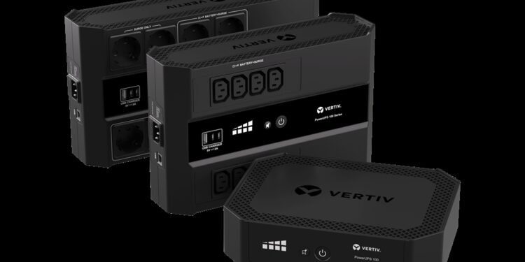 Vertiv expands power portfolio with new compact desktop UPS