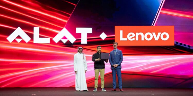 Lenovo unveils first laptop manufactured in Saudi Arabia