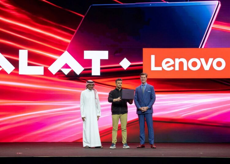 Lenovo unveils first laptop manufactured in Saudi Arabia